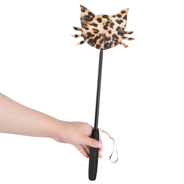 Stampa leopardata BDSM Paddle Coppia Flirtare Giocattoli Sculacciata Pat