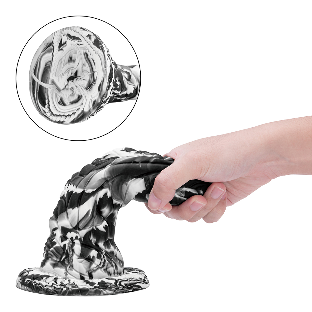 Alien realistische siliconen geknoopte enorme penisdildo voor G-spotstimulatie Volwassen seksspeeltje voor vrouwen