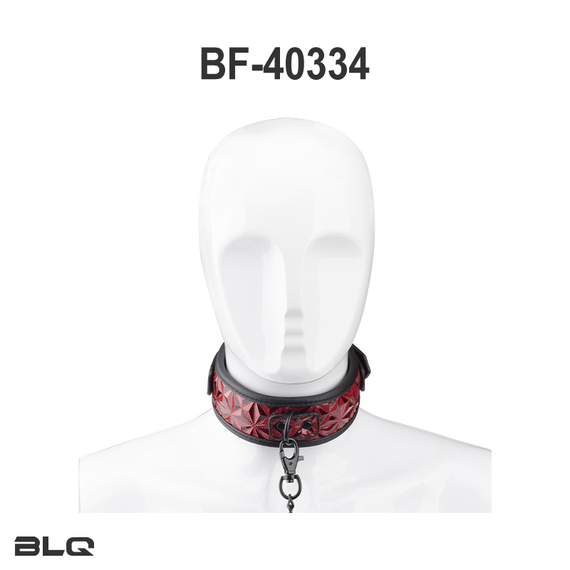 Halsband met riem voor volwassen bondagebeperkingen, seksspel