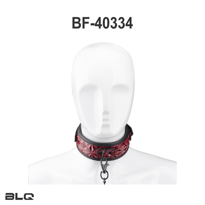 Halsband met riem voor volwassen bondagebeperkingen, seksspel