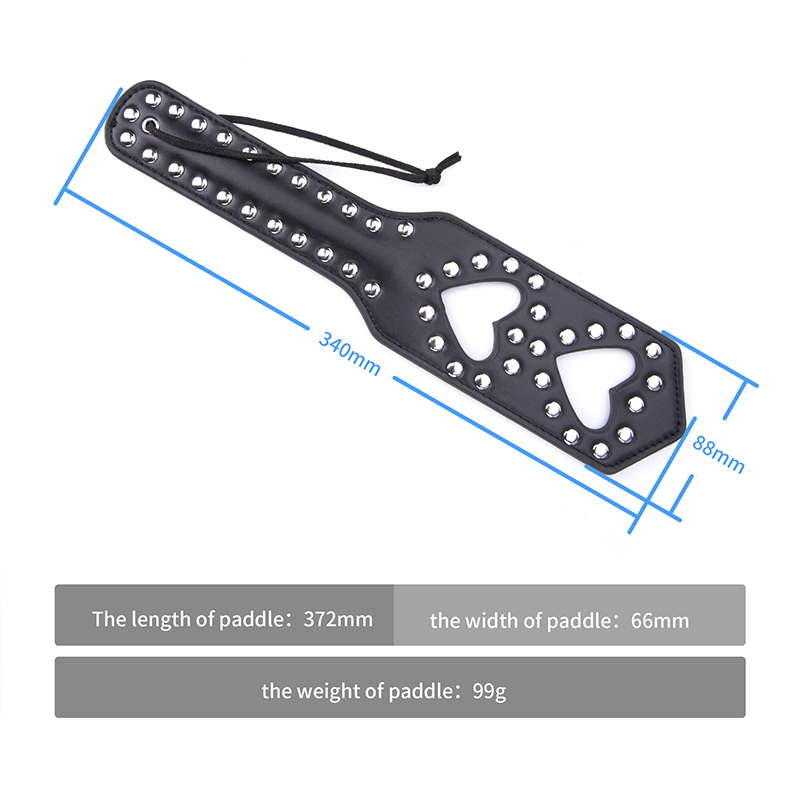 Paddle Bondage Restraint Gears PU Leather Ecopelle XO Paddle per sculacciate per giochi sessuali per adulti