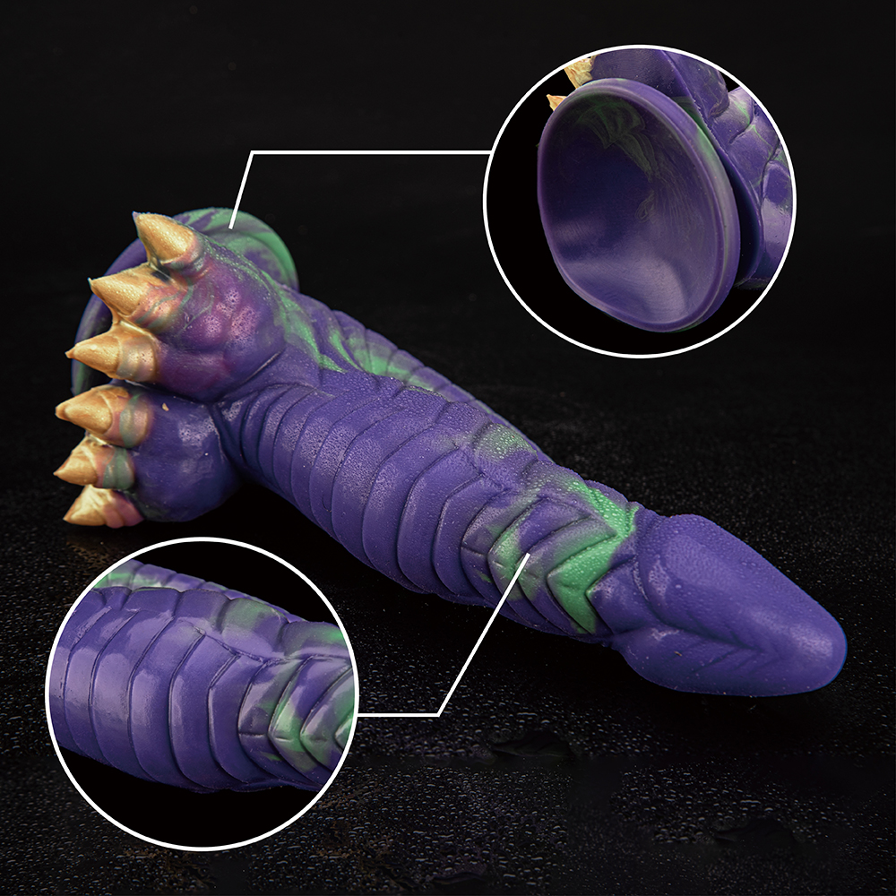 Monster-dildo Kunstmatige zuignap Grote penis-anaaldildo's