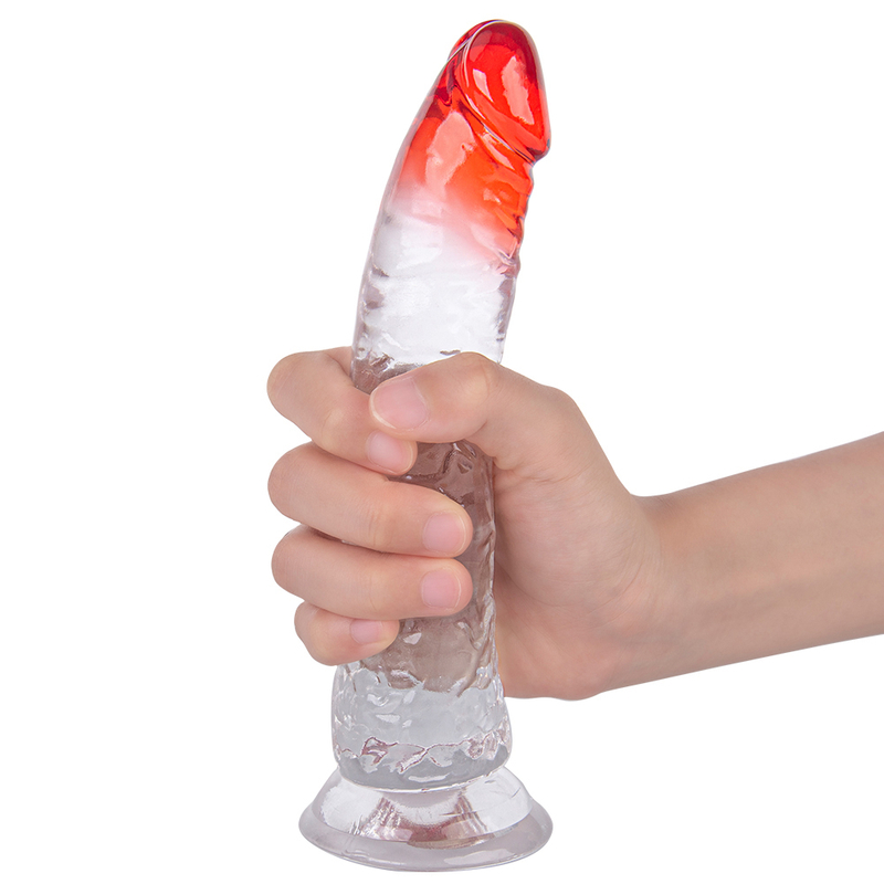 Grandi falli colorati Jelly Dildo per le donne