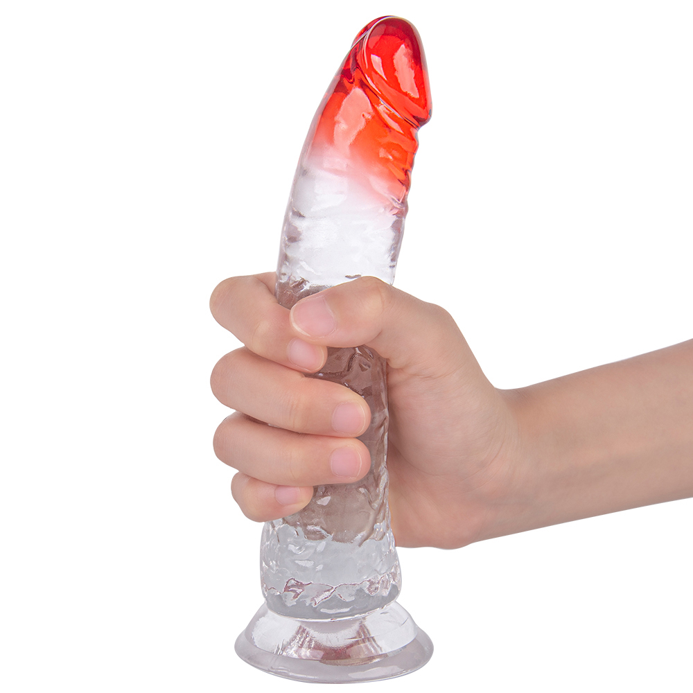 Grandi falli colorati Jelly Dildo per le donne