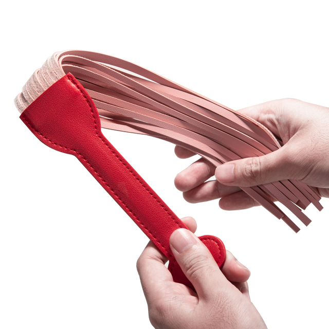 노예 페티쉬 BDSM PU 가죽 채찍 SM 성적 채찍