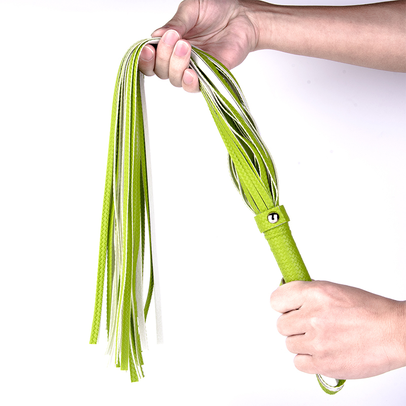 Whip SM Games Frusta in pelle per donne e uomini