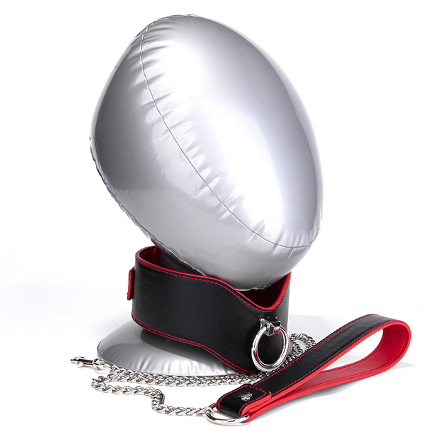 Elegante collare da collo per set di giocattoli sessuali di ritenuta per coppie Kit bondage punk gotico BDSM con regalo di carnevale