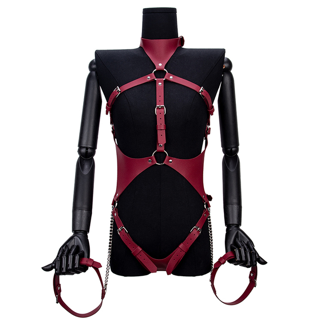 Novit&agrave; Set Bondage per giochi di ruolo fetish Ideale per bondage al seno e giochi di ruolo fantasy SM Slave per adulti in BDSM