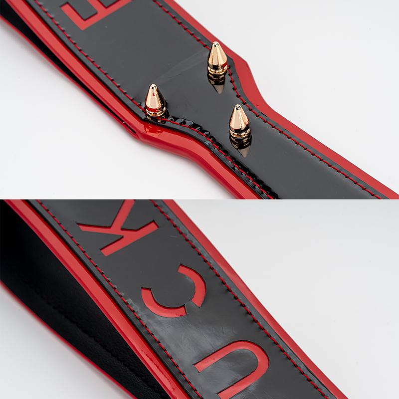 Novit&agrave; BDSM Righello Sculacciata Paddle Giocattolo adulto del sesso Flogger Frusta Frusta fetish