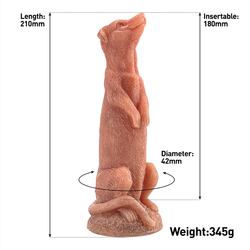 Monster Dildo Ventosa artificiale Fallo per cani con pene grande 