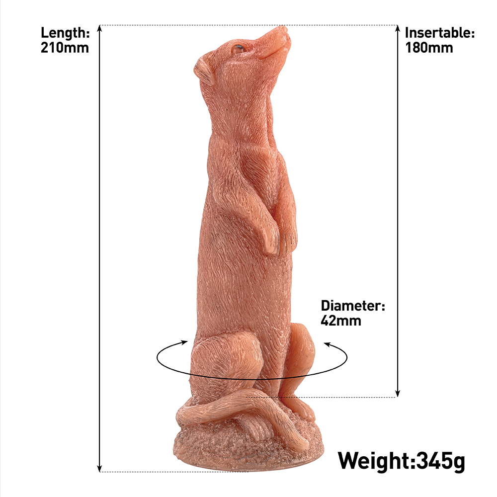 Monster Dildo Ventosa artificiale Fallo per cani con pene grande 