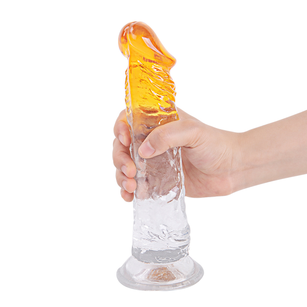 Kleurrijke dildo's Jelly-dildo voor dames