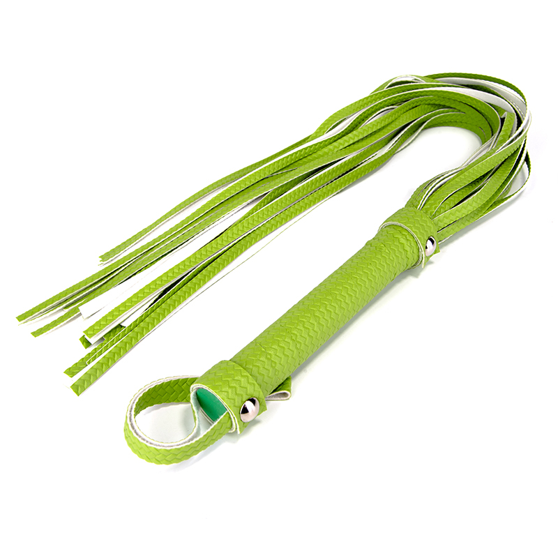 Whip SM Games Frusta in pelle per donne e uomini