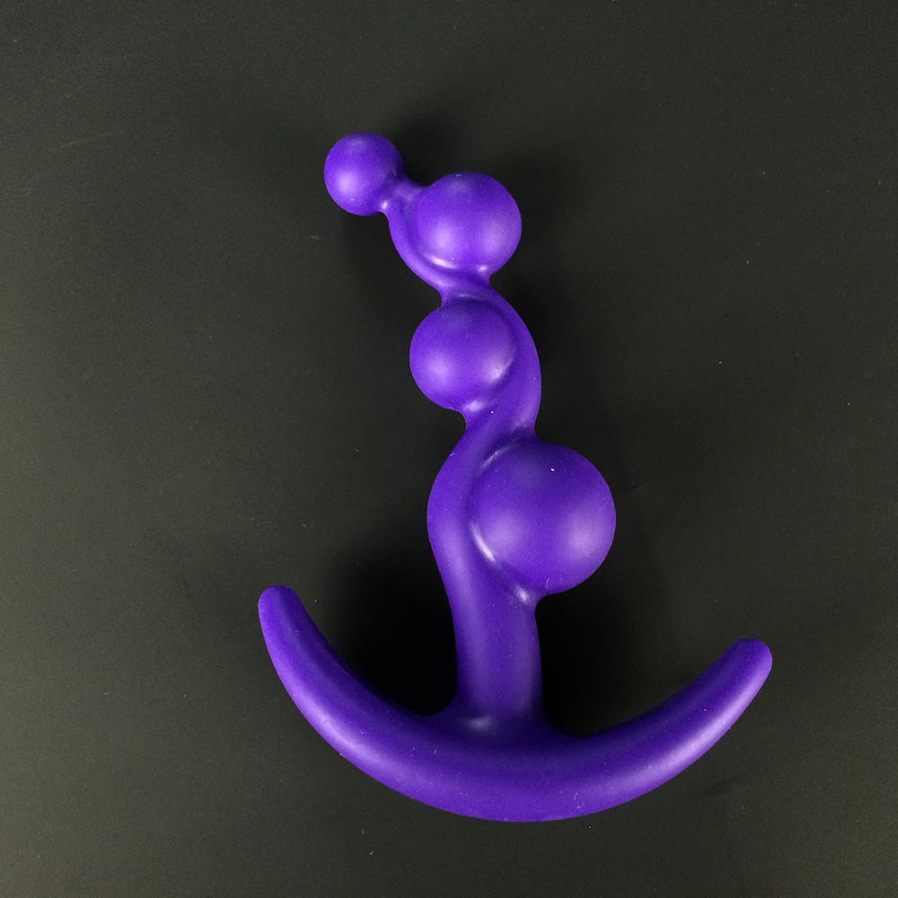 Medische siliconen anale kralen buttplug