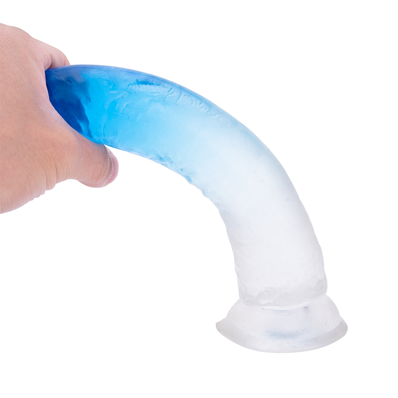 Dames seksspeeltje met riem op duwdildo