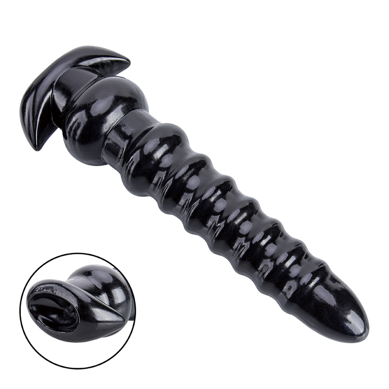 PVC superlange dildo buttplug voor mannen en vrouwen prostaat- en vaginale stimulator