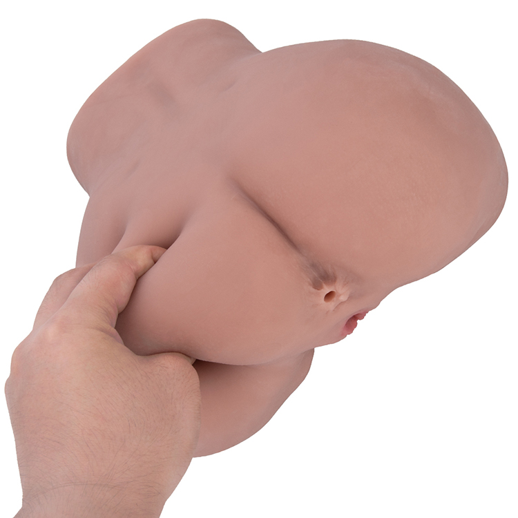  Vrouw Butt Vagina Kut Kont Twee Gaten Sex Penis Massager Speeltjes voor Mannen