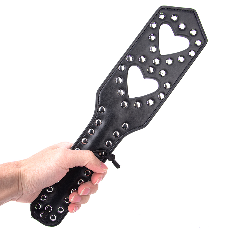 Paddle Bondage Restraint Gears PU Leather Ecopelle XO Paddle per sculacciate per giochi sessuali per adulti