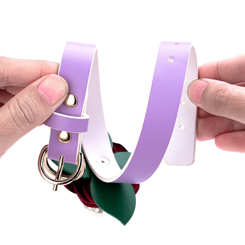 Collare BDSM Bondage in pelle Collana sessuale Giocattoli SM Restrizioni Giocattoli sessuali per adulti Donne Uomini Coppie Giochi