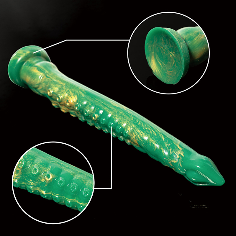 몬스터 아트 딜도(Dildo) 섹스 토이 거대하고 극단적인 긴 동물의 딜도(Dildo)