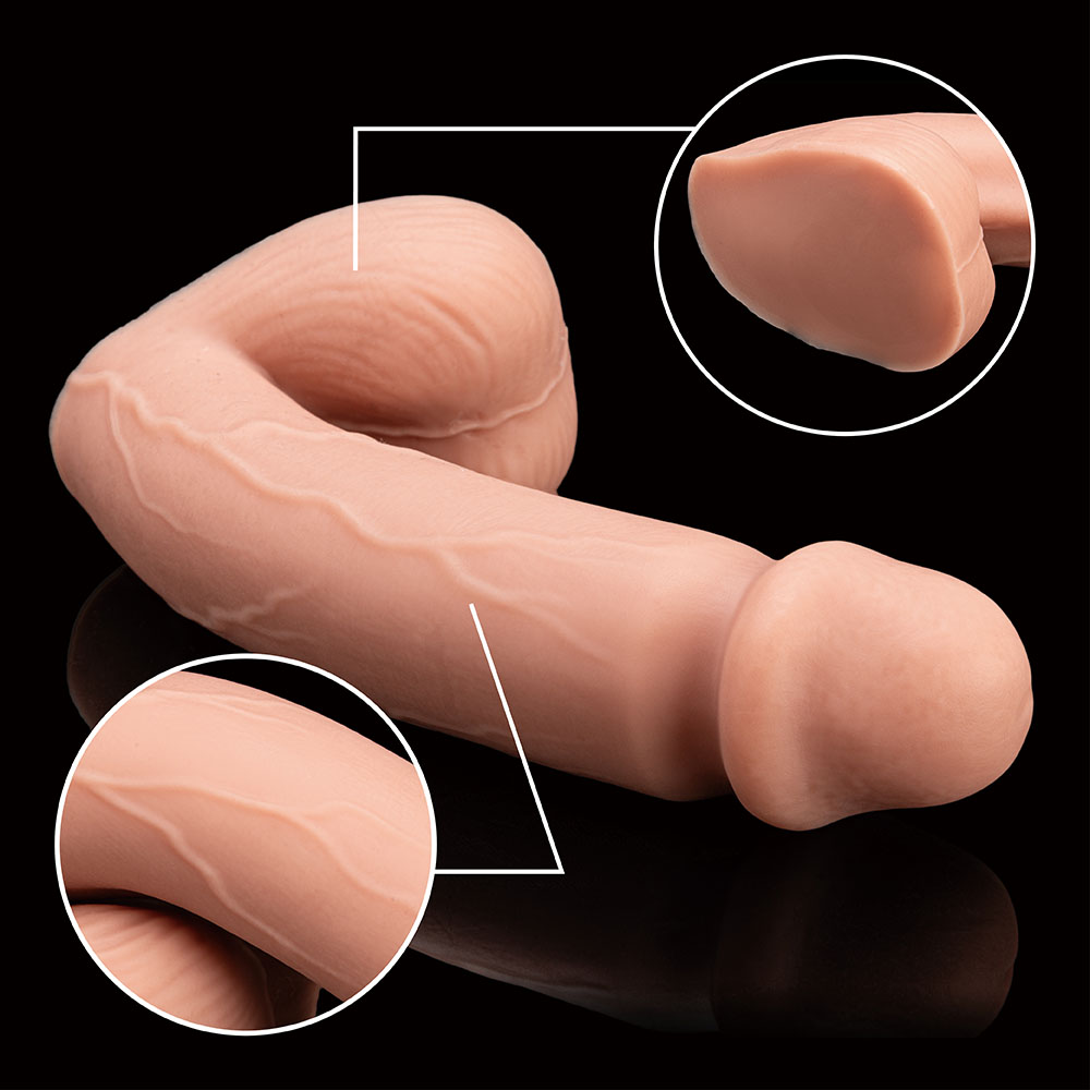 Dildo realistico in materiale sicuro per vaginale