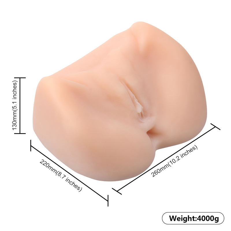 Giocattolo sexy artificiale del masturbatore della fica tascabile della vagina del culo per gli uomini