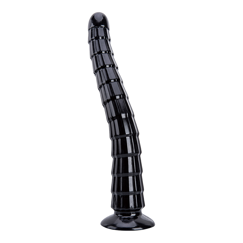 ファンシー工場からのカスタム卸売黒の長くて薄いディルド マッサージャー熱い販売のカップルの楽しいおもちゃ