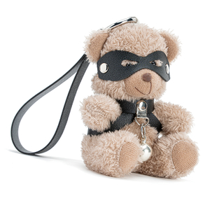 Schl&uuml;sselanh&auml;nger PU-Leder-BDSM-B&auml;r mit Glocke