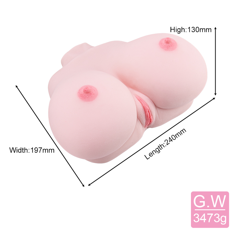 3Dリアルな猫の胸のリアルな胸のダッチワイフ