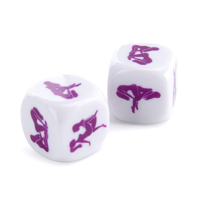 Classico set di dadi per l'intimit&agrave; per coppie, un emozionante gioco d'azzardo per adulti con posizione sessuale, ideale per appuntamenti serali o feste.