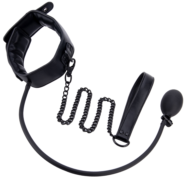 Advance volwassen sexy halsband en ketting voor vrouwen bondage veiligheidsgordel SM-producten