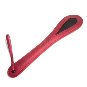 Pagaia per sculacciata in pelle PU Novit&agrave; Spanker BDSM Paddle per schiavo per adulti