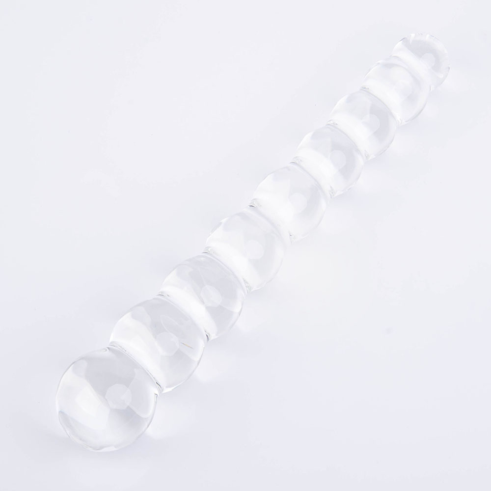 Vetro ad alto borosilicato, 9 pezzi, con perline rotonde