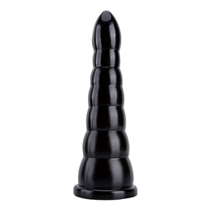 Realistico pene artificiale dildo design grande e morbido in carne nera con plug anale in PVC per le donne